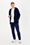 Men's Navy Blue Sweatpants 50263539 -Vr033