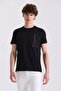 Black Slim Fit Crew Neck T-Shirt