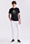 Black Slim Fit Crew Neck T-Shirt - 2