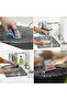 3 Pack of 3 Power Inox Colors Steel Dish Sponges - 4