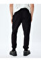 Sports Sweatpants Jogger with Slogan Print and Pocket Detail, Made from Cotton Blend - 4