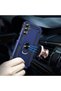 Galaxy A25 Case Camera Protruding Stand Ring Magnet Armor Cover Vega - Black - 8