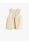 Plush Vest Round Collar Sleeveless