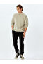 Zippered Pocket Cotton Blended Raised Waist Lace up Sweatpants