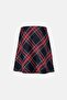 Women Pull On Plaid Mini Skirts, Multicolor - 3