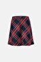 Women Pull On Plaid Mini Skirts, Multicolor - 2