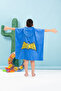 Batman City Licensed Velvet Children's Poncho Age 4/9 - 3