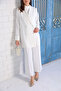 White Jumpsuit with Jacket 32-9357 - 5