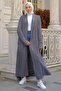 Shawl Collar Pocket Knitwear Cardigan Anthracite HM2243 - 6