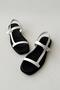 Palm White Genuine Leather Sandals - 3