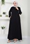 فِراجة سوداء مزينة بالأحجار واللؤلؤ - HM2494