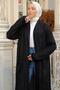 Shawl Collar Pocket Knitwear Cardigan Black HM2243 - 6