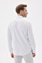 Easy-Iron Oxford Men's White Slim Fit Shirt Mars36 - 5