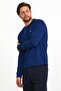 سويت شيرت رجالي باللون الأزرق من Basic Daily Crew Neck - 3