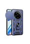 Xiaomi Mi 14 Ultra - Case Magnetic Stand Camera Protection Sliding Vega Cover - Blue