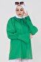 Pleated Sleeve Shirt -benetton Green - 2