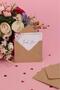 25 Pieces of Kraft Colored Small Envelopes - 7X9 - 7