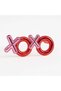 Delux Series Cheerful Detail Colorful Piece Fun Product Red Color Xoxo Written Party Glasses 17X7 cm - 3