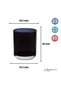 24 Pcs Black Interior Painting Plain Glass Cup - Filling Convenient - 2