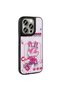 iPhone 15 Pro Max Compatible Case with Embossed Iconic Figures Amas Silicone Cover - White - T31187 - 8