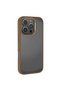 Zore Venus Cover for Apple iPhone 16 Pro Max Case Carbon Fiber Look Glossy with Camera Frame-Black - 3
