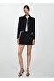 Buttoned Cropped Jacket - 2