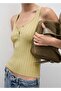 Knitwear rib blouse - 4