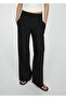 Pleated straight cut pants