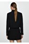 Buttoned Cropped Jacket - 4