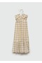 Patterned Strap Dress - 3