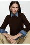 Thin Knitwear Wool Blended Sweater