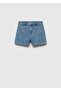 Denim Shorts with Pockets - 3