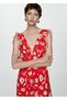 Patterned long dress