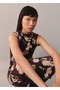 Patterned midi dress - 5