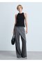 Wide-Strap Crop Blouse - 2