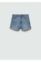 Mom-fit denim shorts - 3