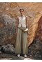 Pleated Cotton Pants - 6