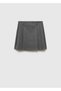 Slim Striped Pleated Skirt - 3