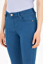 Women's Light Blue Toothpick Fit Jean Pants 50263764-Dn0021 - 5