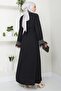 Black evening dress with stone detail hm22464 - 6