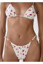 Patterned Brazilian Bikini Bottom - 5