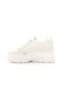 Genuine Leather Hidden Padding Women's Sneakers - 4