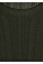 Button Detailed Semi-Transparent T-Shirt - 6