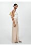 Straight Cut Draped Pants - 6