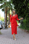 Red Polka Dot Dress - 5