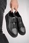 Fernando Guaranteed Genuine Leather Laceless Rubber Detailed Men's Casual Shoes - 2