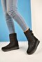Felya Guaranteed Women's Fur and Velcro Rain and Snow Boots - 6
