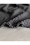 Vue Double Size 100% Cotton Bedspread - Dark Gray - 3