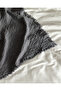 Vue Double Size 100% Cotton Bedspread - Dark Gray - 4