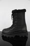 Size 31-35 Pinocchio Arizona Girl's Black Color Boots - 6